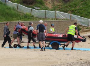 Will the Club's Rescue Boat be needed?  Only to drag the stragglers in