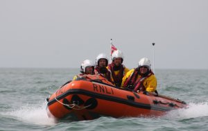 All money raised went to the Clacton Lifeboat Station; both boats paying the Club a visit