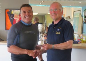 A good performance from Ken Potts sees him win the 126 year old 1893 Regatta Trophy 