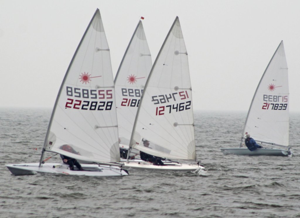 There are always Lasers on the water