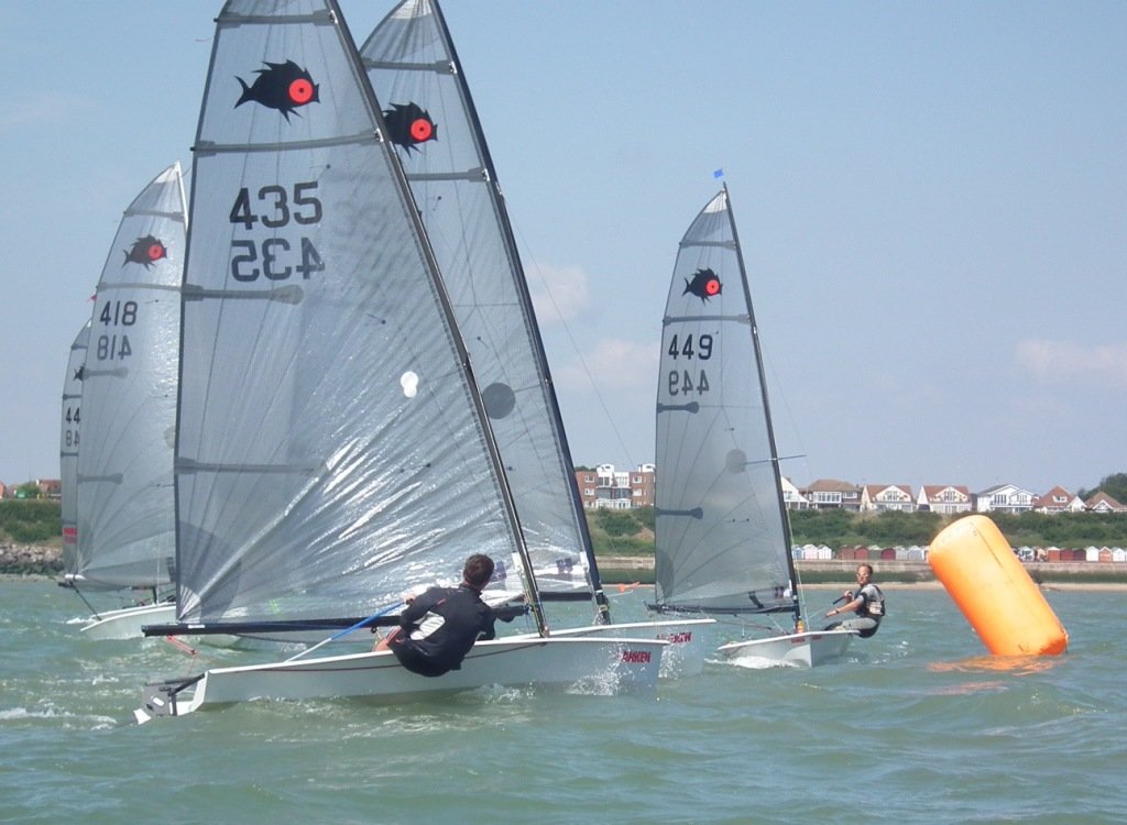 Tight at the upwind mark
