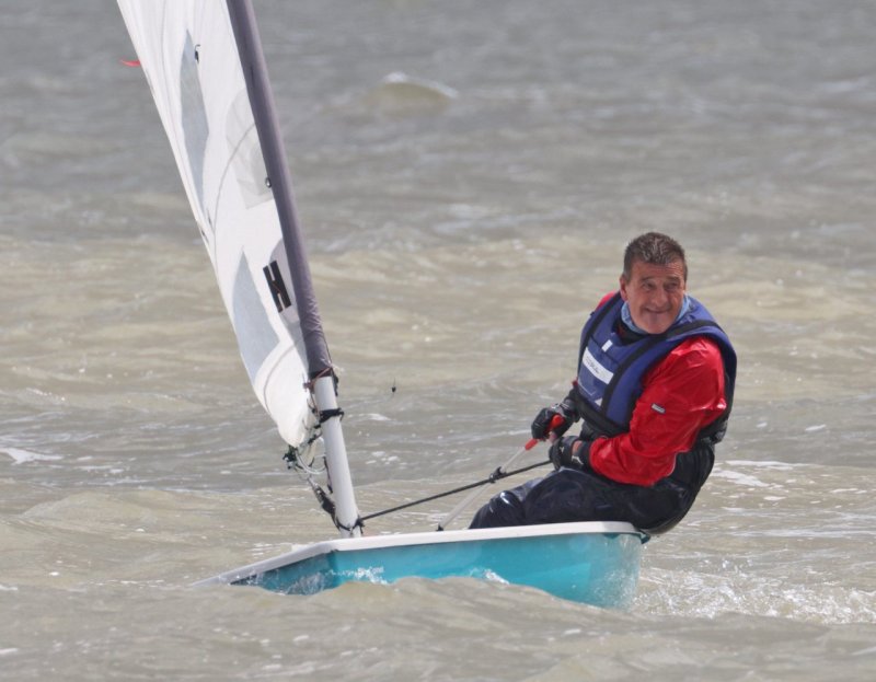 Local sailor Ken Potts gained third place overall (picture - Kevin Jay)