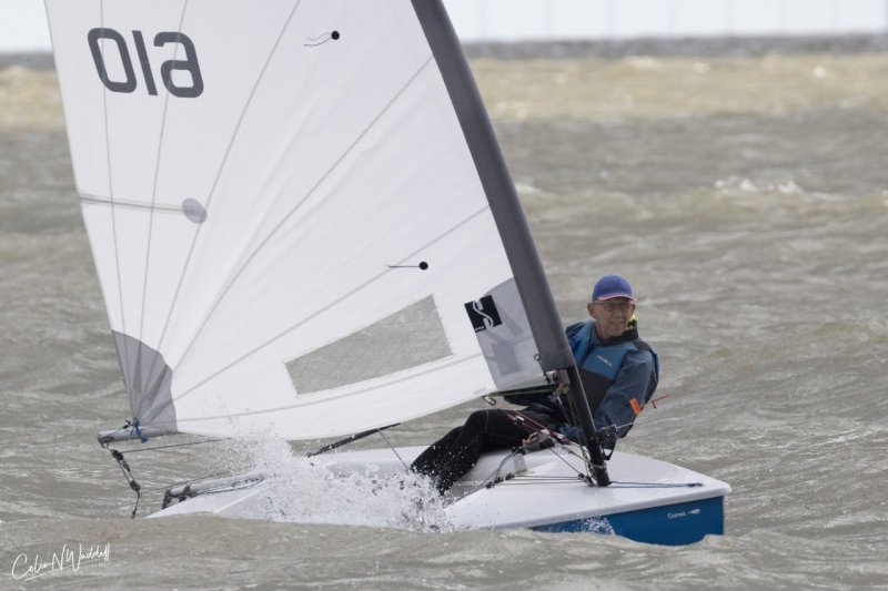Second overall was Peter Coop from Winsford Flash Sailing Club (picture - Colin Waddell)