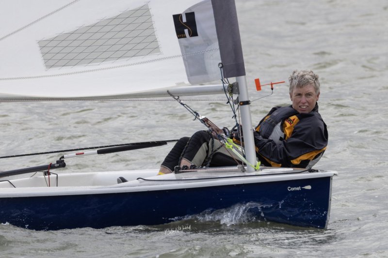 Whilst URYC's Alex Gore came 11th overall and First Lady out of nine female competitors (picture - Colin Waddell)