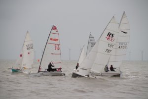 The morning race for the RNLI Trophy
