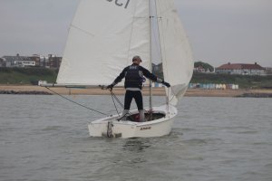 Paul Jackson sailing single-handed