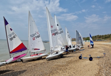 Preparing the boats for a good sail