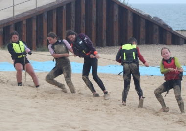 The Tug of War gets underway