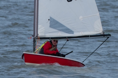 Eighty-eight year old Eddie White racing in his Comet - an inspiration to us all