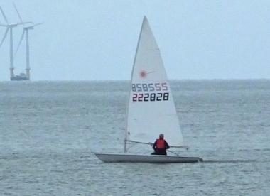 Winner Paul Stanton makes it look easy, but it certainly wasn't