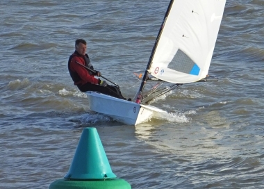 John Tappenden in RS Aero
