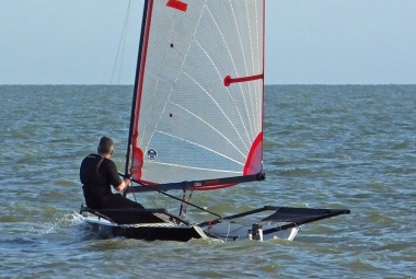 John Heath in his Blaze