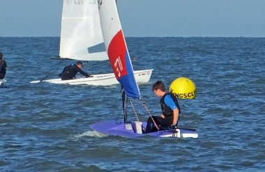 Charlie Heath heads to the Kingscliff buoy