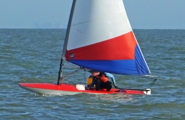 Finley Taylor who was first Topper home