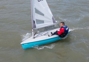 Local sailor Ken Potts gained third place overall (picture - Kevin Jay)