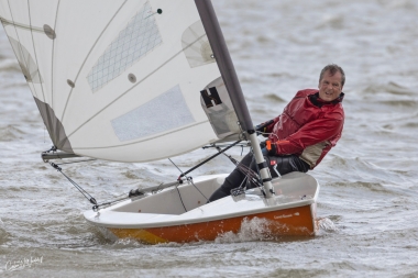 Alastair Stagg of Bowmoor Sailing Club (picture - Colin Waddell)