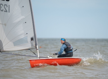 Chipstead Sailing Club's Lou Curry (picture - Kevin Jay)