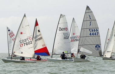The start about to get underway for the first race