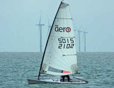 Martin Chivers in his RS Aero