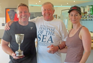 John and Sarah Heath win the 1893 Regatta Trophy - a cup that is 132 years old