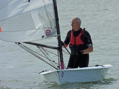 Tim Dye takes second place overall in his RS Aero