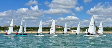 The second race gets underway at Gunfleet