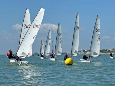 Dinghy sailing at Gunfleet is what it's all about