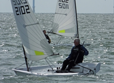Close racing always....at Gunfleet
