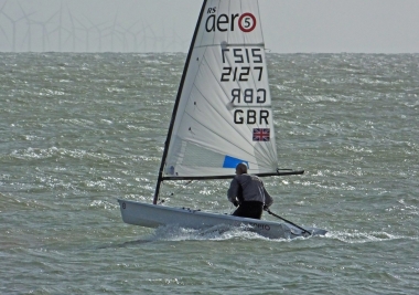 Tim Dye gives chase in his RS Aero, and wins the series overall