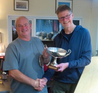The Ken Potts Pursuit Trophy is awarded to Paul Stanton