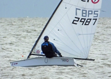 Derroll Pedder, before misfortune struck his RS Aero