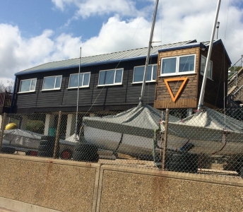 The extension to the Clubhouse carried out by members