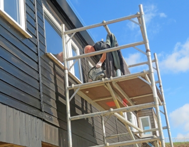 On with the creosote