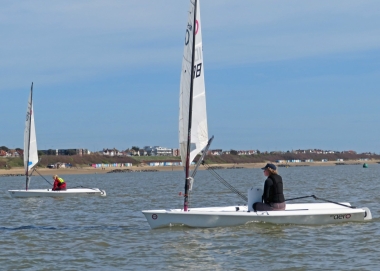 Sisters Lotte and Ella Langfeldt stick close together