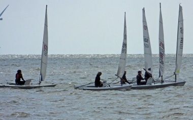 Dave Ingle, Adam Kedge, John Tappenden, Lotte Langfeldt and Arlo Atkins are all together