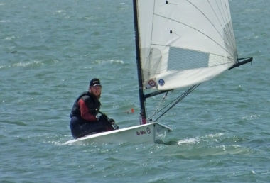  Robert Gutteridge running his RS Aero