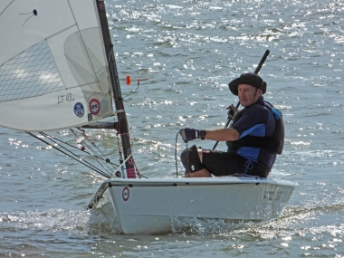 Brian Allen putting his RS Aero through its paces