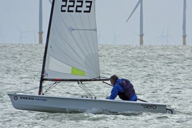 Dave Ingle reaching from Lilley Farm to Preston Park in his RS Aero