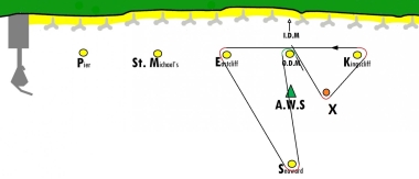 The course for the Bill Clarke Shield