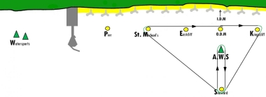 The Lasers were a very competitive fleet and this course ensured all points of sailing