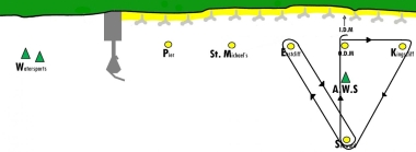 A small course for the first race in the Summer Series, but with several laps