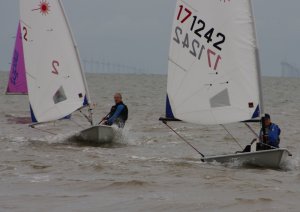 Paul and Yvonne both go for Radial sails