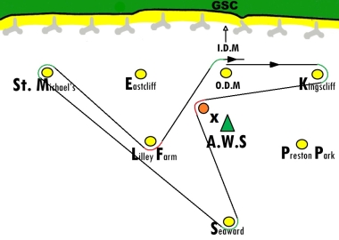 The two afternoon races in the Diamond Jubilee series share the same course