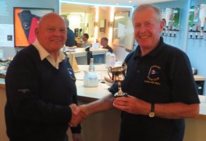 The Solo Class Points Trophy is presented to Dave Fowell