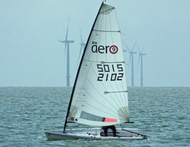 Martin Chivers in his RS Aero
