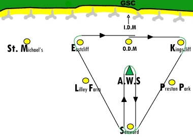The course for the Diamond Jubilee Race