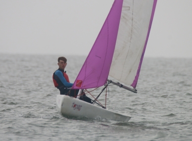 Harrison Smith won the Topaz race as well as being first cadet home in the morning RNLI race