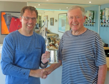 Ben Palmer from Baltic Wharf Sailing Club, Bristol, wins the Comet Class Trophy