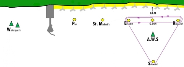 Topaz Race 2 Course - 1 lap