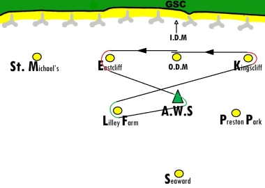 Rounding the Lilley Farm buoy caused confusion to two competitors